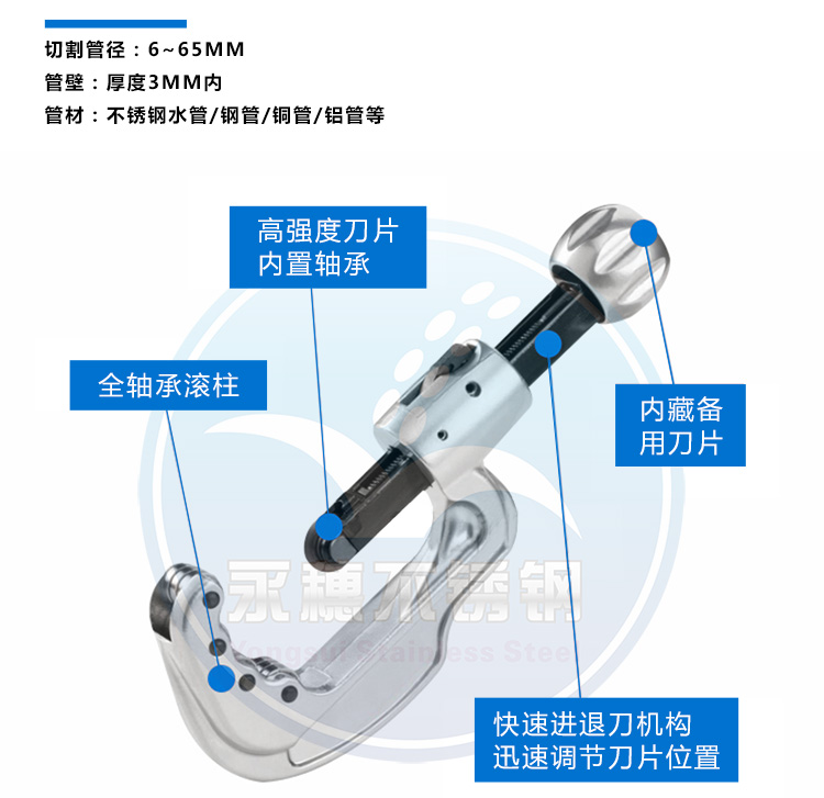 永穗管業(yè)品牌不銹鋼水管切割刀詳解.jpg