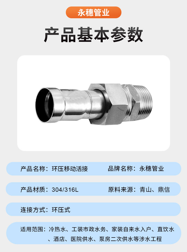 環(huán)壓式移動(dòng)活接管件永穗管業(yè)品牌 可移動(dòng)螺母直通接頭 薄壁水管配件詳情頁(yè)_07.jpg